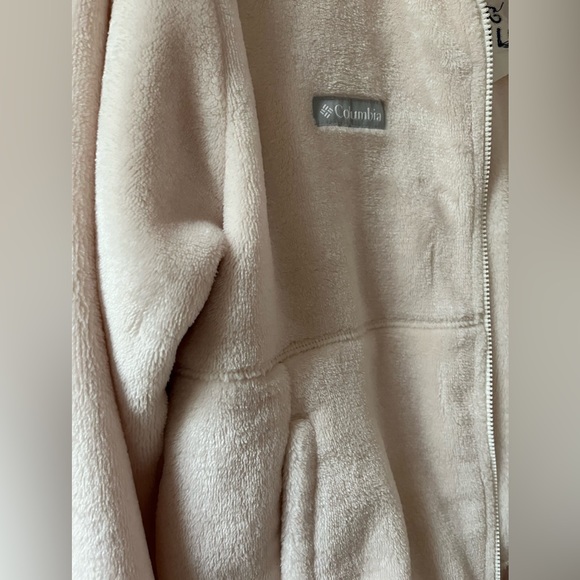 Women’s Cropped Columbia Fleece Michelob Ultra Jacket Size Small - Picture 8 of 11